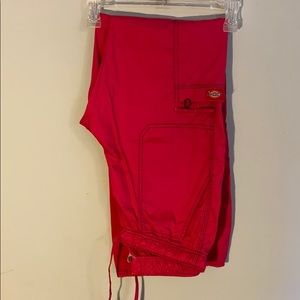 Dickies pink scrub pants